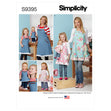 Simplicity SS9395 Miss & Child 18" Doll