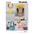 Simplicity SS9408 Bags & Small Accessories