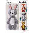 Simplicity SS9414 Stuffed Animals
