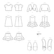 Simplicity SS9422 18" Doll Clothes
