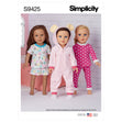 Simplicity SS9425 18" Doll Clothes