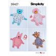 Simplicity SS9427 Baby Sensory Blankets