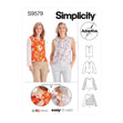 Simplicity Pattern SS9579 Misses' Adaptive Tops