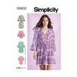 Simplicity Pattern SS9602 Misses' Caftans and Wraps