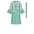 Simplicity Pattern SS9602 Misses' Caftans and Wraps