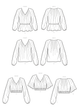 Simplicity Pattern SS9604 Misses' Blouses