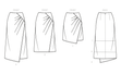 Simplicity Pattern SS9607 Misses' Skirt