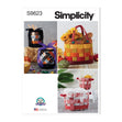 Simplicity Pattern S9623 Fabric Baskets