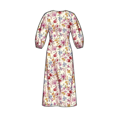 Simplicity Pattern S9640 Misses' Sleeve Dress