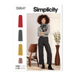 Simplicity Pattern S9647 Misses' Pants & Shorts