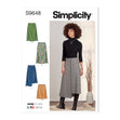 Simplicity Pattern S9648 Misses' Skirts