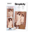 Simplicity Pattern S9653A Children's & Misses' Dress