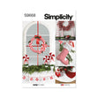 Simplicity Pattern S9668 Holiday Craft, Tree Skirt