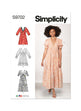 Simplicity Pattern S9702 Misses Dress