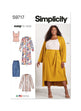 Simplicity Pattern S9717 Plus Size Sportswear