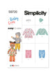 Simplicity Pattern S9720 Baby Sportswear