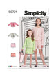 Simplicity Pattern S9721 Child/Girl Skirt/Top