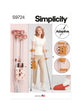 Simplicity Pattern S9724 Crutch Pads, Bag and Toe Cover