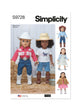 Simplicity Pattern S9728 Undefined Doll Clothes