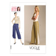 Vogue Pattern V1050 Misses' Pants