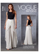 Vogue Pattern V1702 Misses' Pants