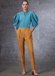 Vogue Pattern V1704 Misses' Top & Pants