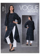 Vogue Pattern V1739 Misses' Tunic and Pants