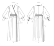 Vogue Pattern V1762 Misses' Special Occasion Dress
