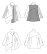 Vogue Pattern V1784 Misses Shirts