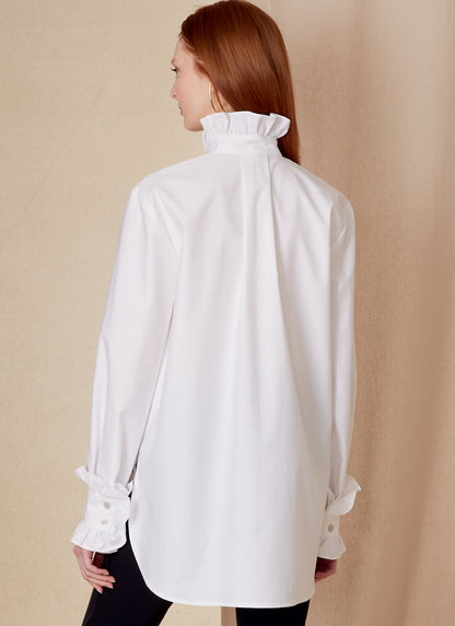Vogue Pattern V1823  Misses' and Misses' Petite Shirt