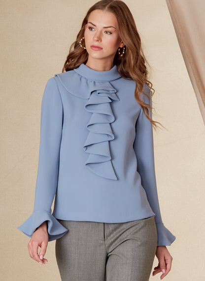 Vogue Pattern V1824  Misses' and Misses' Petite Top