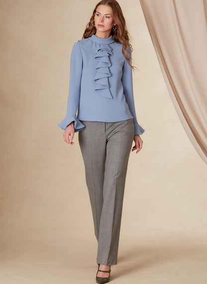 Vogue Pattern V1824  Misses' and Misses' Petite Top