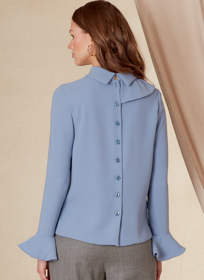 Vogue Pattern V1824  Misses' and Misses' Petite Top