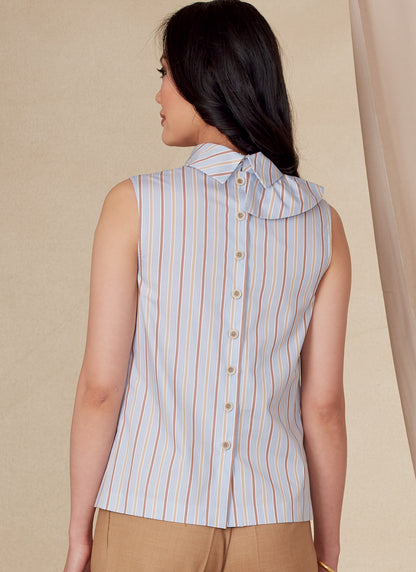 Vogue Pattern V1824  Misses' and Misses' Petite Top