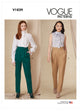 Vogue Pattern V1829  Misses' and Misses' Petite Pants