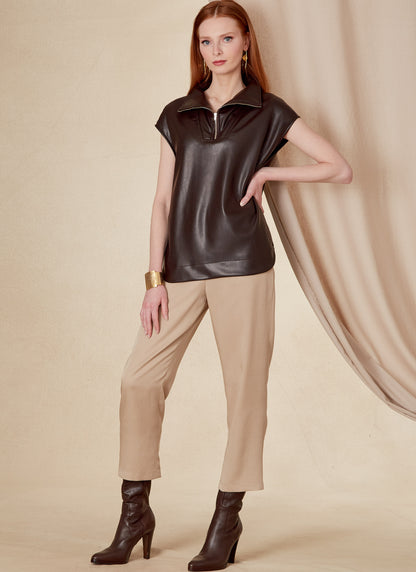 Vogue Pattern V1833  Misses' Top, Skirt and Pants