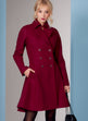 Vogue V1837 Misses' Coat