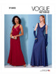 Vogue V1842 Misses Special Occasions Dress