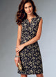 Vogue Pattern V9050 Misses'/Misses' Petite Dress