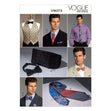 Vogue Pattern V9073 Men's Vest, Cummerbund, Pocket Square and Ties