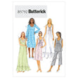 Butterick Pattern B5792 Misses' Top, Gown and Pants