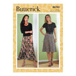 Butterick Pattern B6743 Misses'/Misses' Petite Gored Skirts
