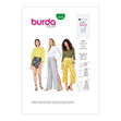 Burda Pattern X06199 Misses' Pull-on Pants & Shorts (34-44)