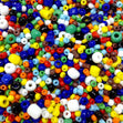 Arbee Seed Beads, Opaque Mix- 50g