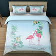 Novus Digital Print Quilt Cover Set, Flamingo