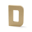 Paper Mache Letter, D - 8 inch