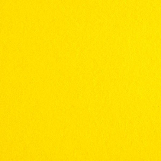 Felt Fabric, Yellow- Width 90cm