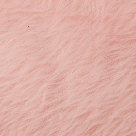 Faux Fur Fabric, Baby Pink- Width 75cm – Lincraft New Zealand