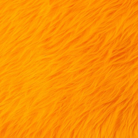 Faux Fur Fabric, Red- Width 75cm – Lincraft
