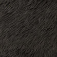 Faux Fur Fabric, Dark Grey- Width 75cm